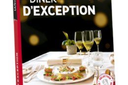 Coffret Cadeau Wonderbox Dîner D'Exception - 1070 Restaurants Gastronomiques Pour 2 Personnes