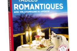 Wonderbox - Coffret cadeau romantique - Tables romantiques avec vin, champagne ou apéritif - 735 restaurants renommés - Au quotidien