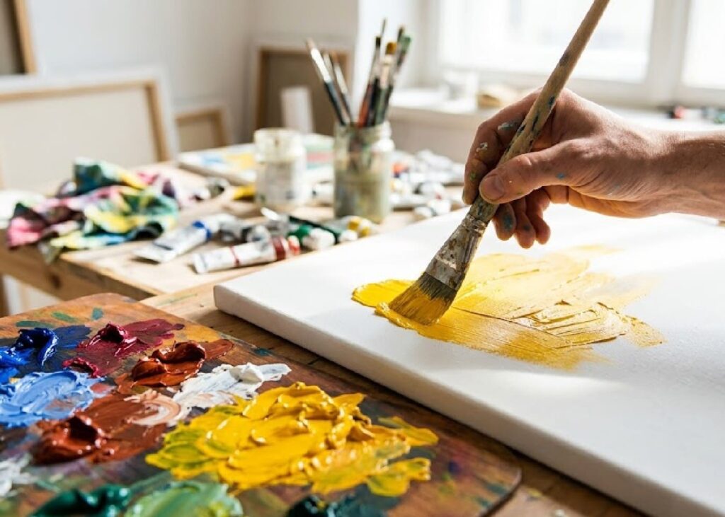 ateliers creatifs peinture