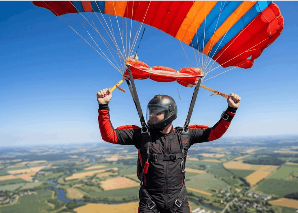 saut en parachute guide