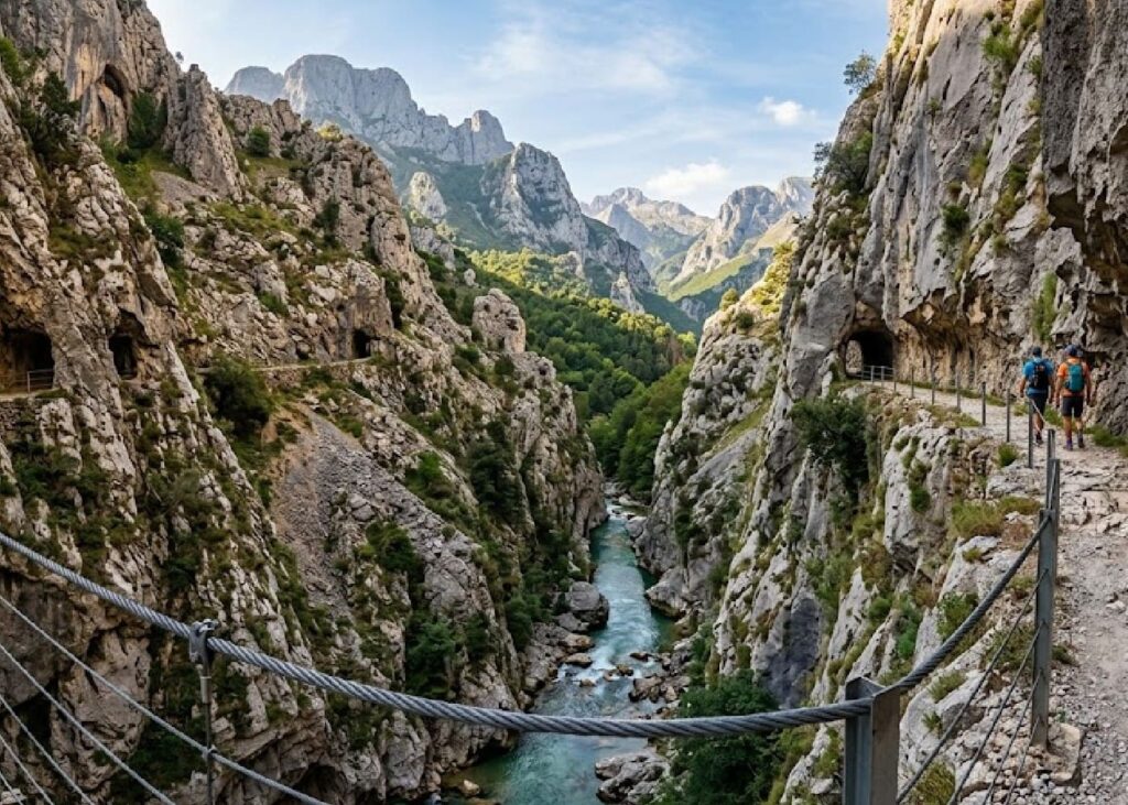 rota de los cares Espagne 