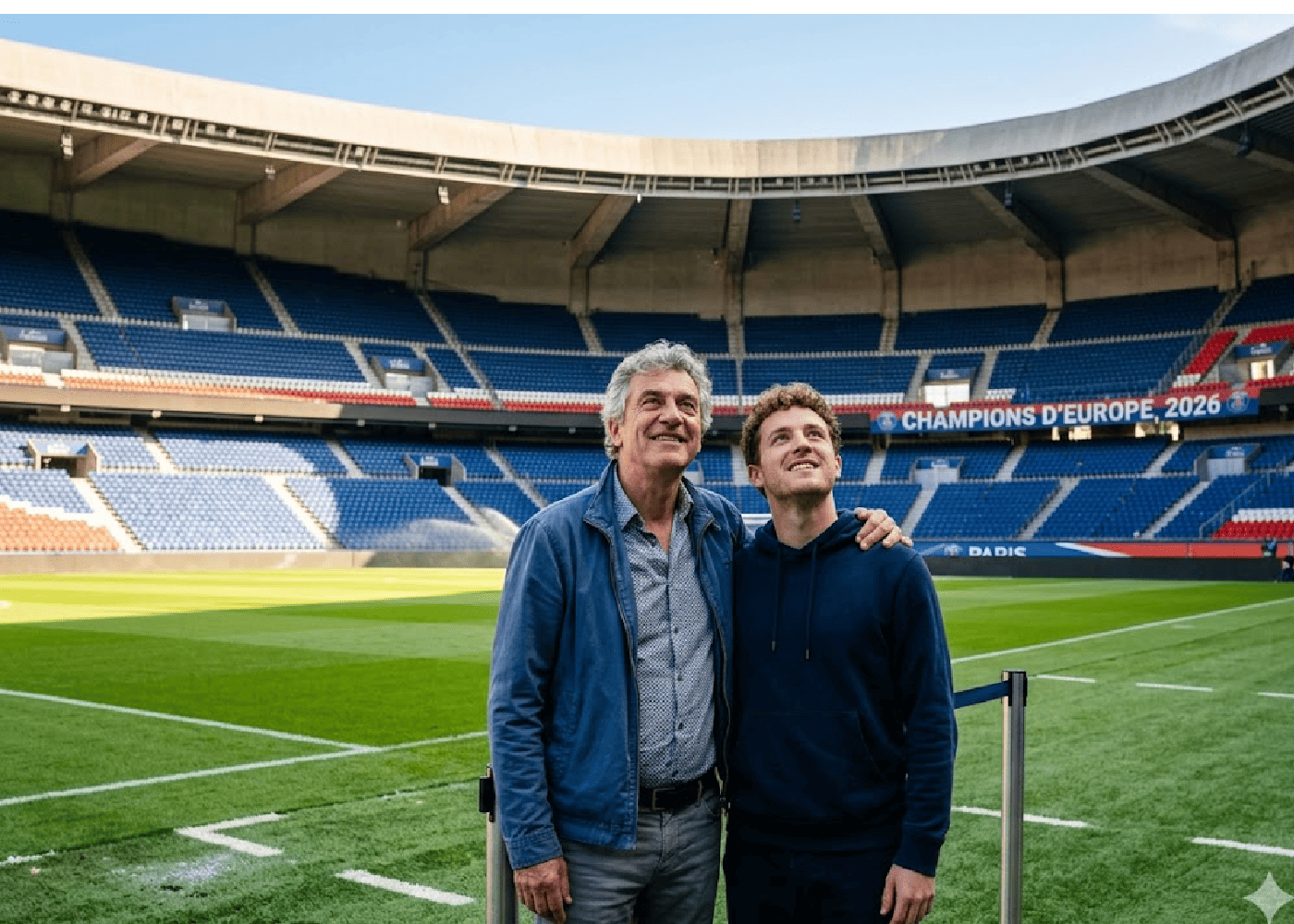 cadeau fete des peres PSG parc des princes stade tour