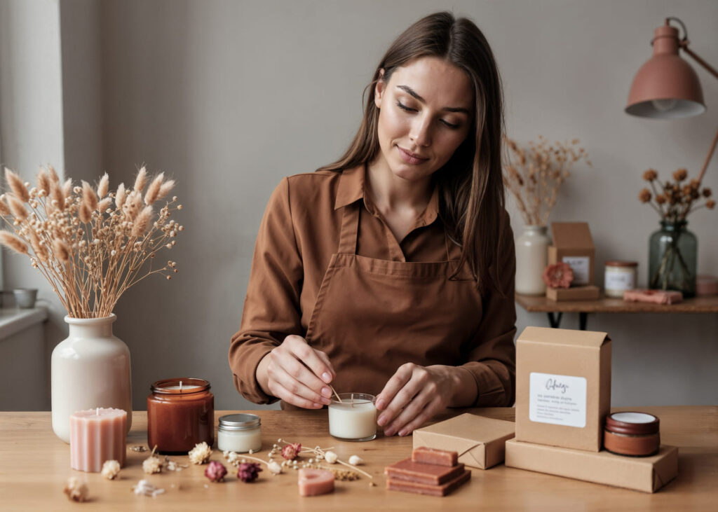 femme-kit-bougies
