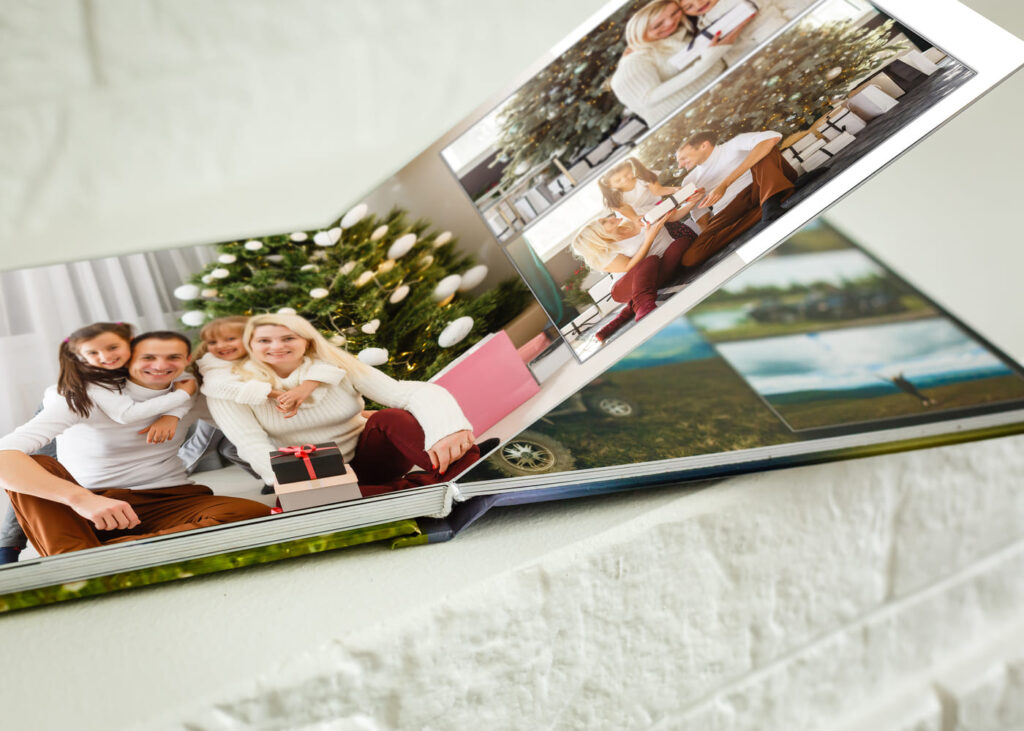 album-photos-avec-des-photos-d-une-famille