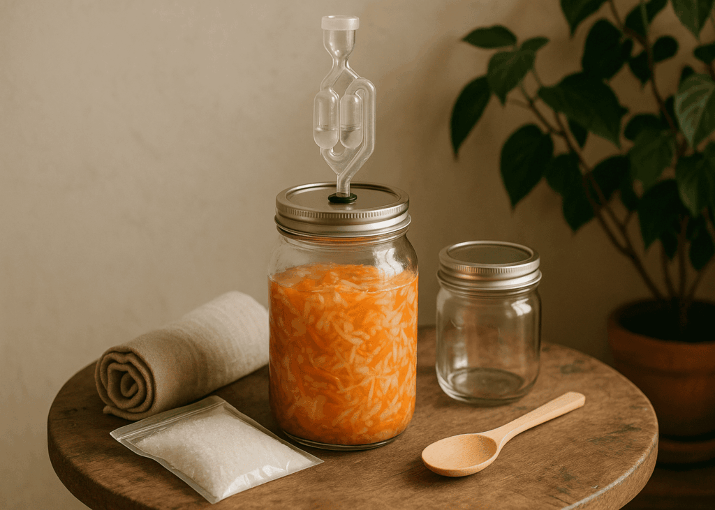 kit-de-fermentation-pose-sur-une-table