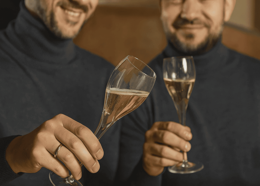 deux-hommes-qui-font-une-dégustation-de-champagne