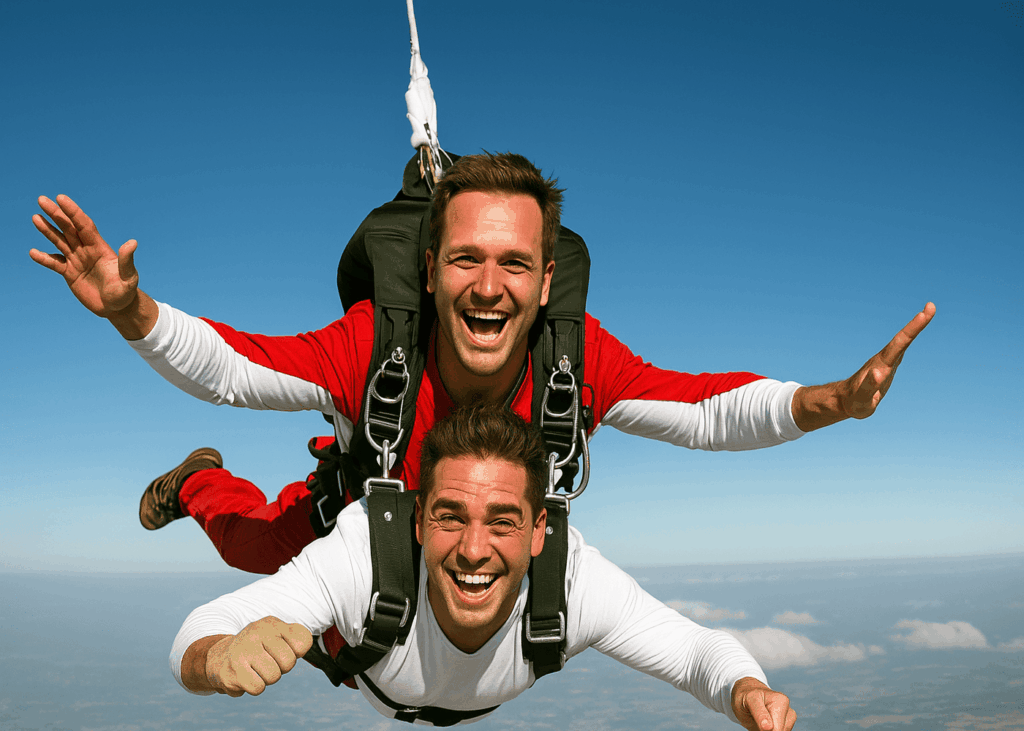 bapteme saut en parachute
