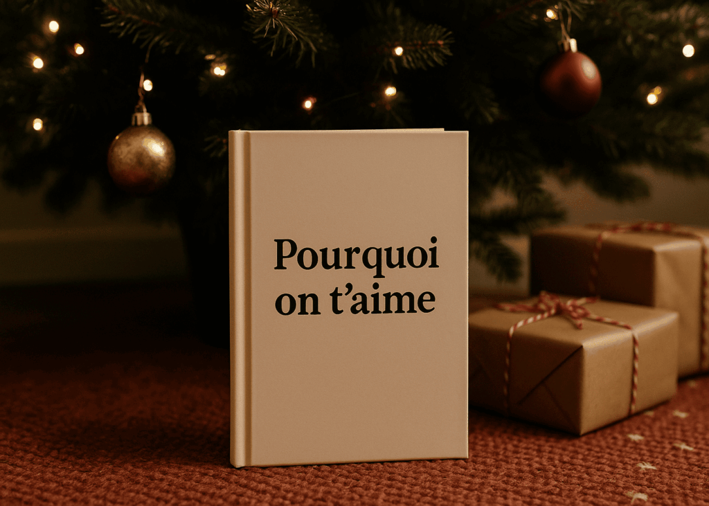 livre-intitule-pourquoi-on-t'aime-au-pied-du-sapin-de-noel-avec-des-cadeaux