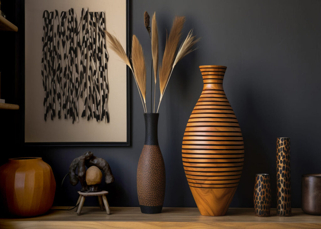 photo-d-un-interieur-design-bleu-marines-et-couleurs-chaudes
