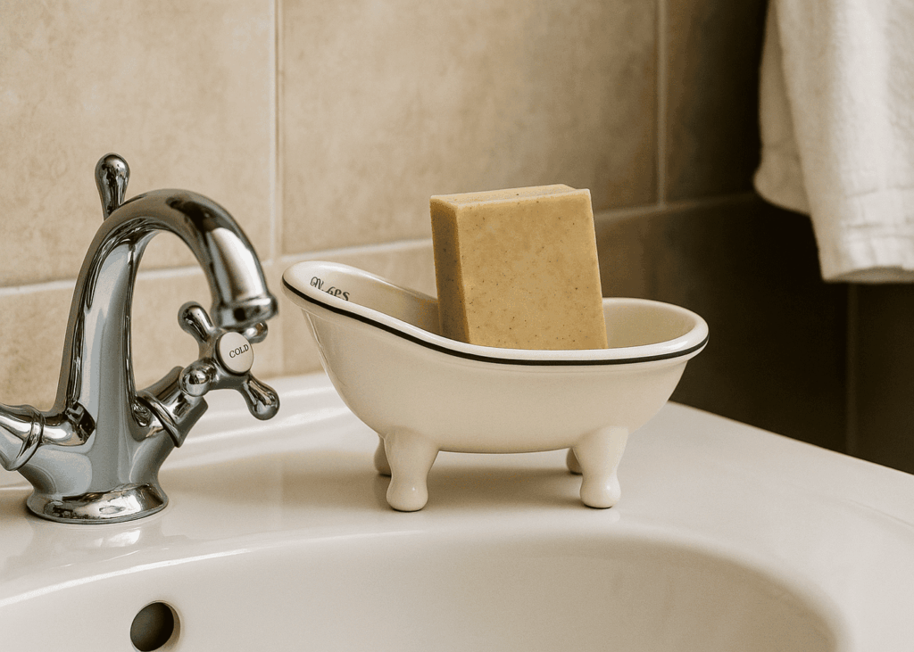 porte-savon-design-sur-un-lavabo-de-salle-de-bain