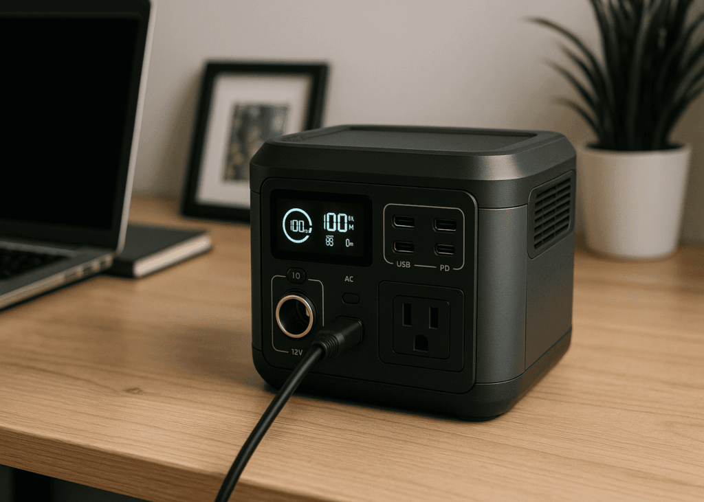 power-station-multitache-pose-sur-un-bureau-de-travail