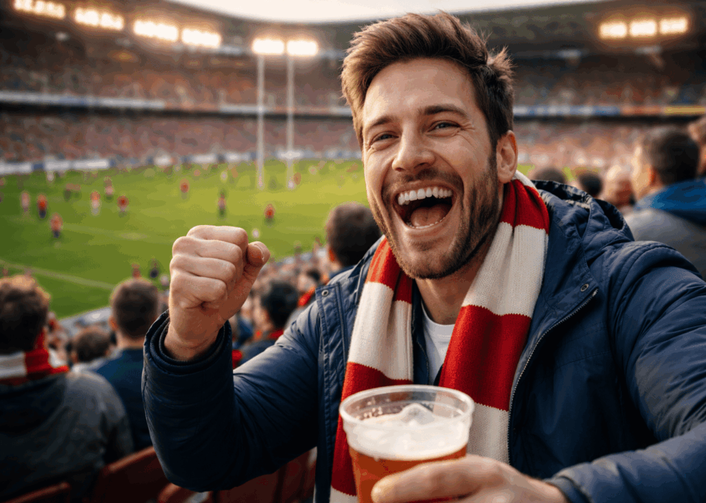 match de rugby père fils