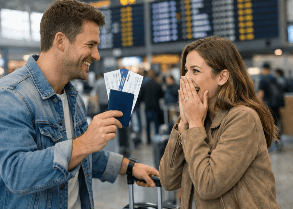homme-qui-surprend-sa-copine-a-l-aeroport-avec-un-voyage-surprise