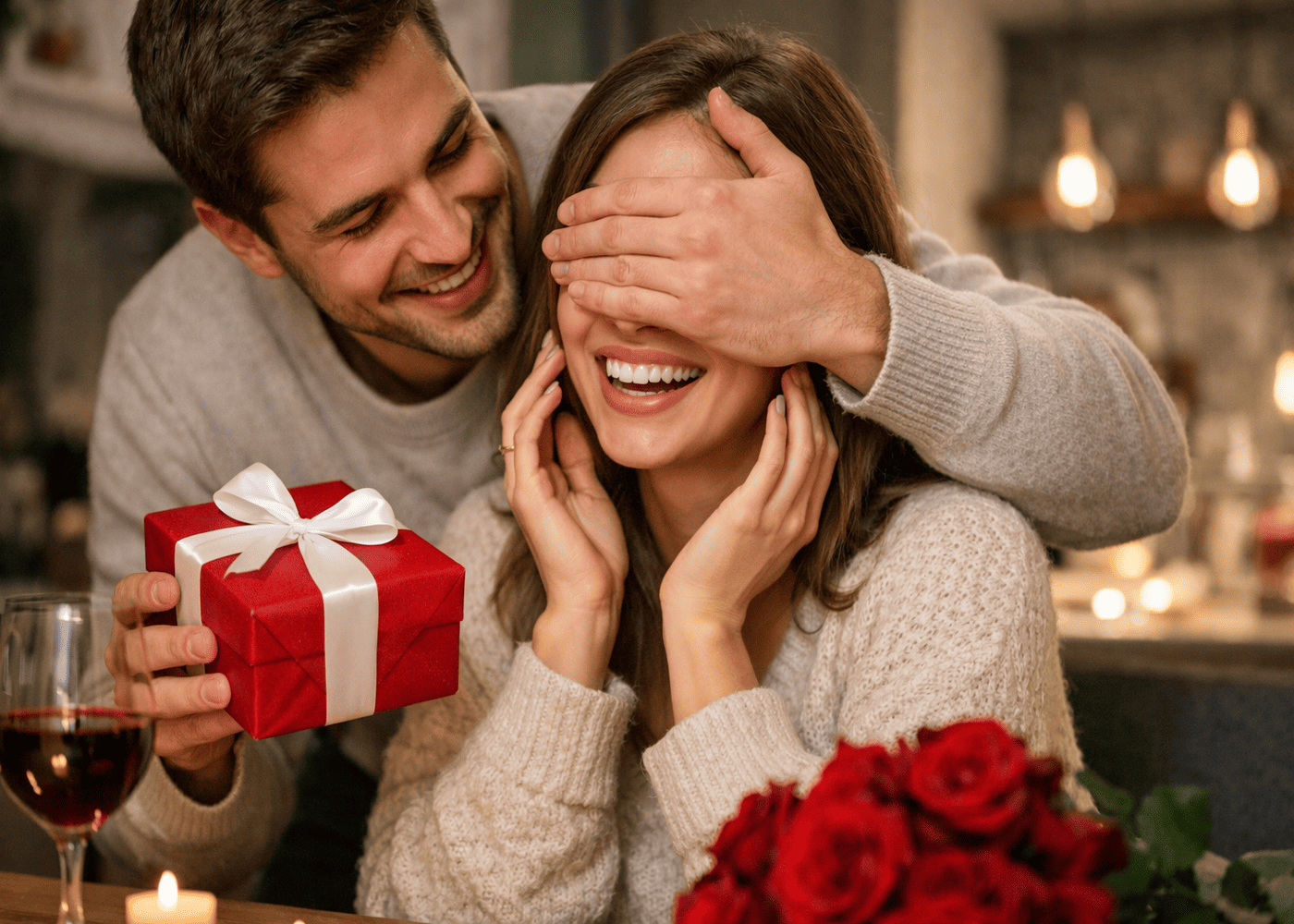 homme-qui-surprend-sa-copine-avec-un-cadeau