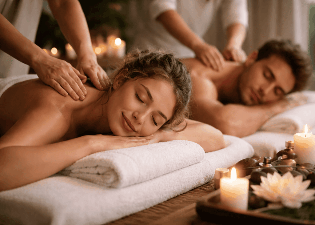 jeune-couple-profitant-d-un-massage-en-duo-en-institut