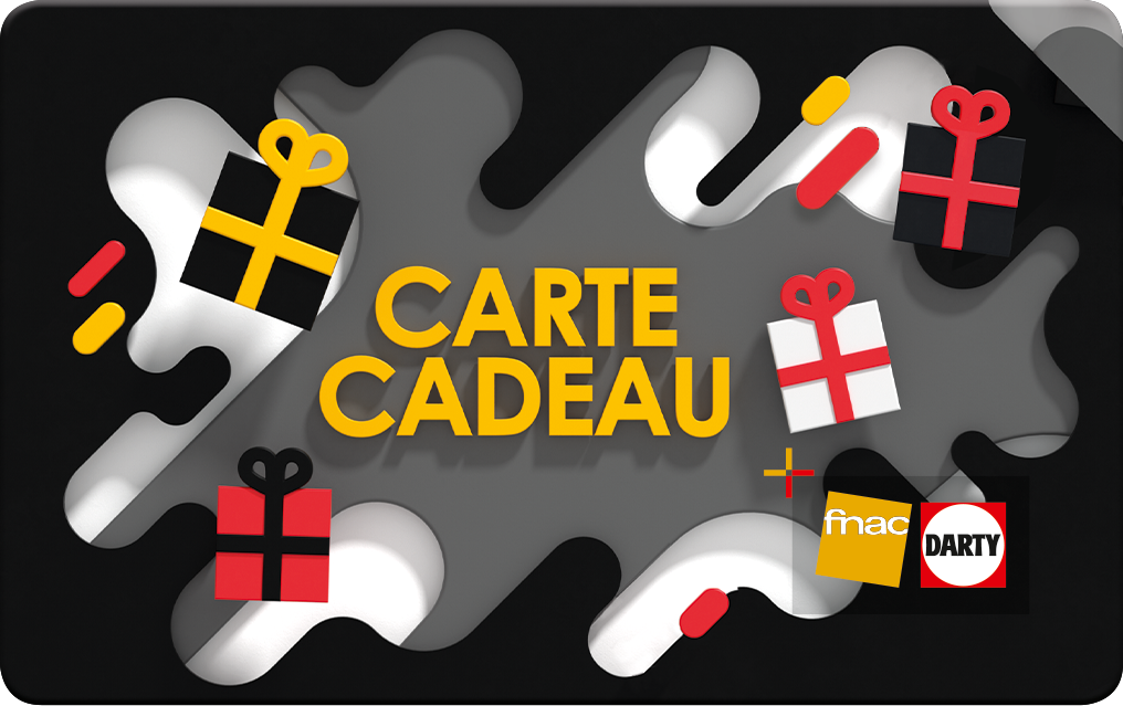 Retrouvez la carte cadeau Darty dans nos cartes cadeaux multi-enseignes