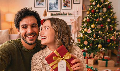couple-devant-un-sapin-de-noel