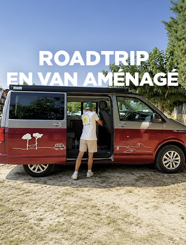 Activité roadtrip en van aménagé, vue sur Instagram Wonderbox