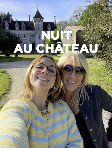 Activité nuit au château, vue sur Instagram Wonderbox