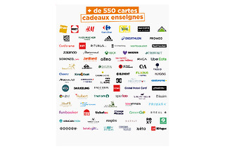 Carte de vœux 2 en 1 Merci