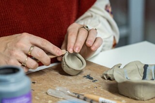 Atelier peinture sur céramique - Pots & Papotes - Saint-Péray (07)