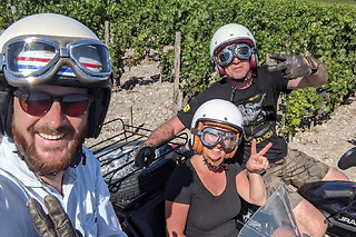 Balade en Side-Car dans les vignobles bordelais (33) - Demi-journée 3h30, Entre-deux-Mers