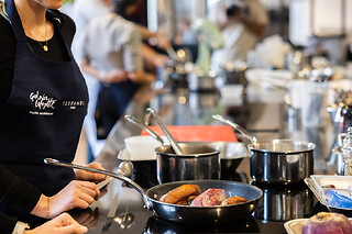 Cours de cuisine avec l'école Ferrandi aux Galeries Lafayette - Cours de cuisine - Magret de canard