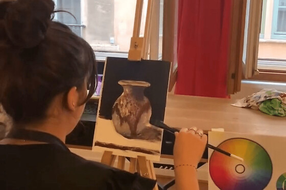 Atelier peinture dans le vieux Lyon (69)