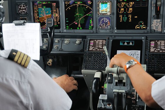 Simulateur de pilotage d'avion de ligne à Genève - Découverte