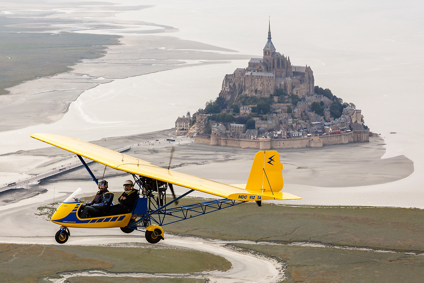 Coffret Cadeau Vol en ULM au Mont Saint-Michel | Wonderbox