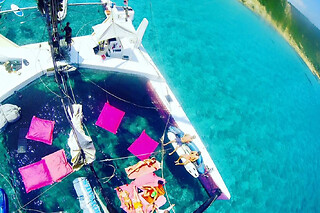 Demi-journée en Catamaran en Méditerranée depuis Cogolin