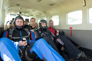 Un saut en parachute en tandem - Skydive Maubeuge - Vieux-Reng (59)