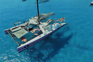 Journée en Catamaran vers le Cap Taillat depuis Pampelone