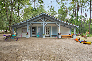 Balade en canoë en groupe - Base de loisirs de Testarouman - Pissos (40)