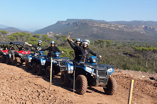 Randonnée Quad proche du Muy dans le Massif des Maures (83) - Rando quad solo - 1h