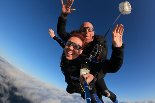 Saut en Parachute en tandem proche de Paris (72) - Période orange