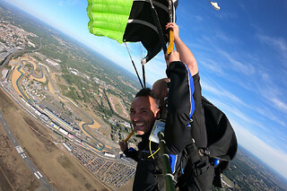 Saut en Parachute en tandem proche de Paris (72) - Période orange