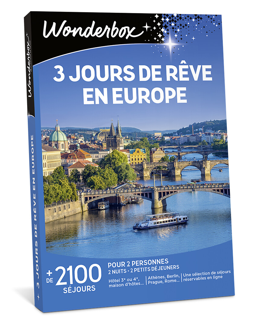 3 jours de rêve en Europe