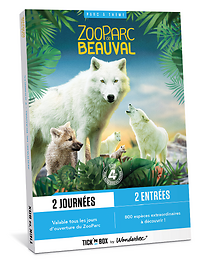 Coffret Smartbox ZooParc De Beauval 2025 – Entrée Duo (valeur 82€)