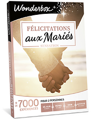 Félicitations aux mariés Sensation