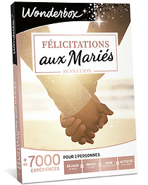 Félicitations aux mariés Sensation