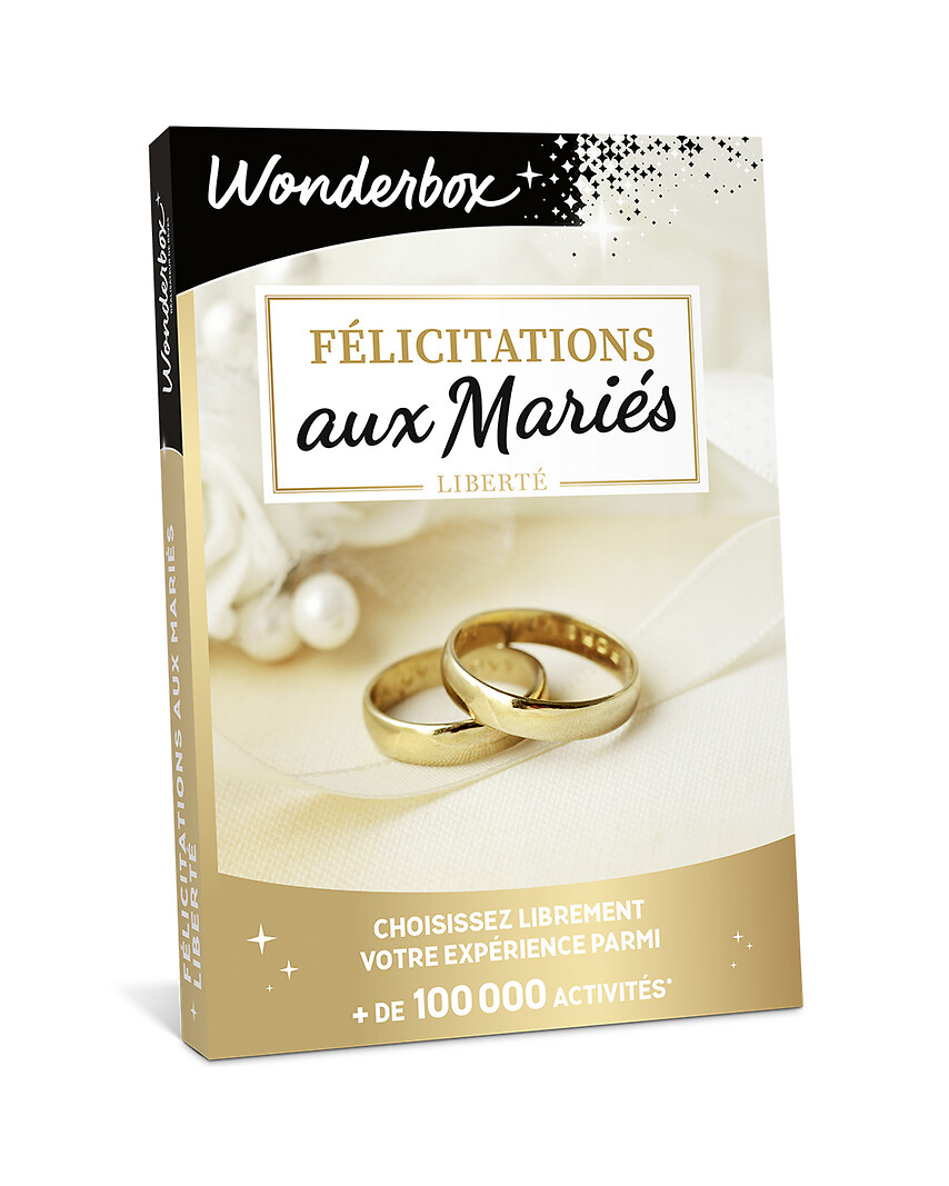 Bon Cadeau Félicitations aux Mariés Liberté