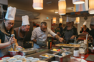 Un cours de cuisine en famille aux Toques Nantaises à Nantes (44)