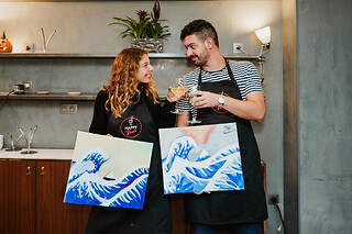 Atelier peinture pour deux - Happy Paint - Les 500 - Toulouse (31)
