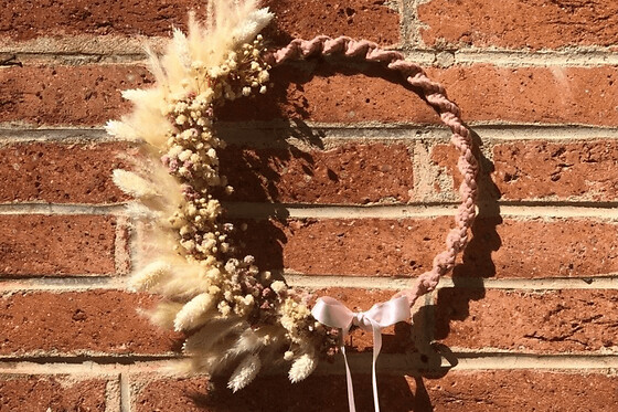 Atelier couronne de fleurs séchées à Toulouse (31) - Atelier couronne de fleurs séchées