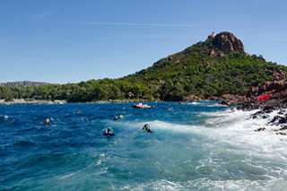Un stage de plongée - Port Fréjus (83)