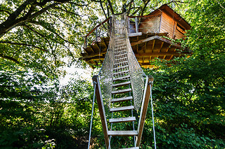 Séjour à 2 dans une cabane au Domaine des Vaulx à La Baconnière (53)
