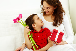 Mère et fils