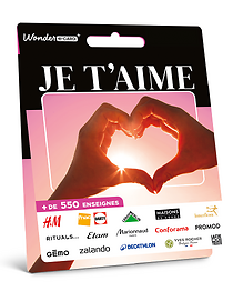 Carte Je t’aime