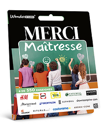 Carte Merci Maîtresse